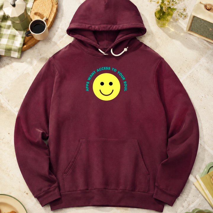 Apps Want Access To Your Soul | Unisex Sponge Fleece Pullover Hoodie