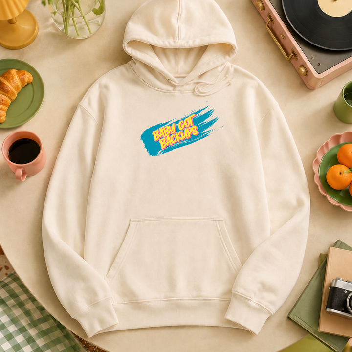 Baby Got Backups | Unisex Sponge Fleece Pullover Hoodie