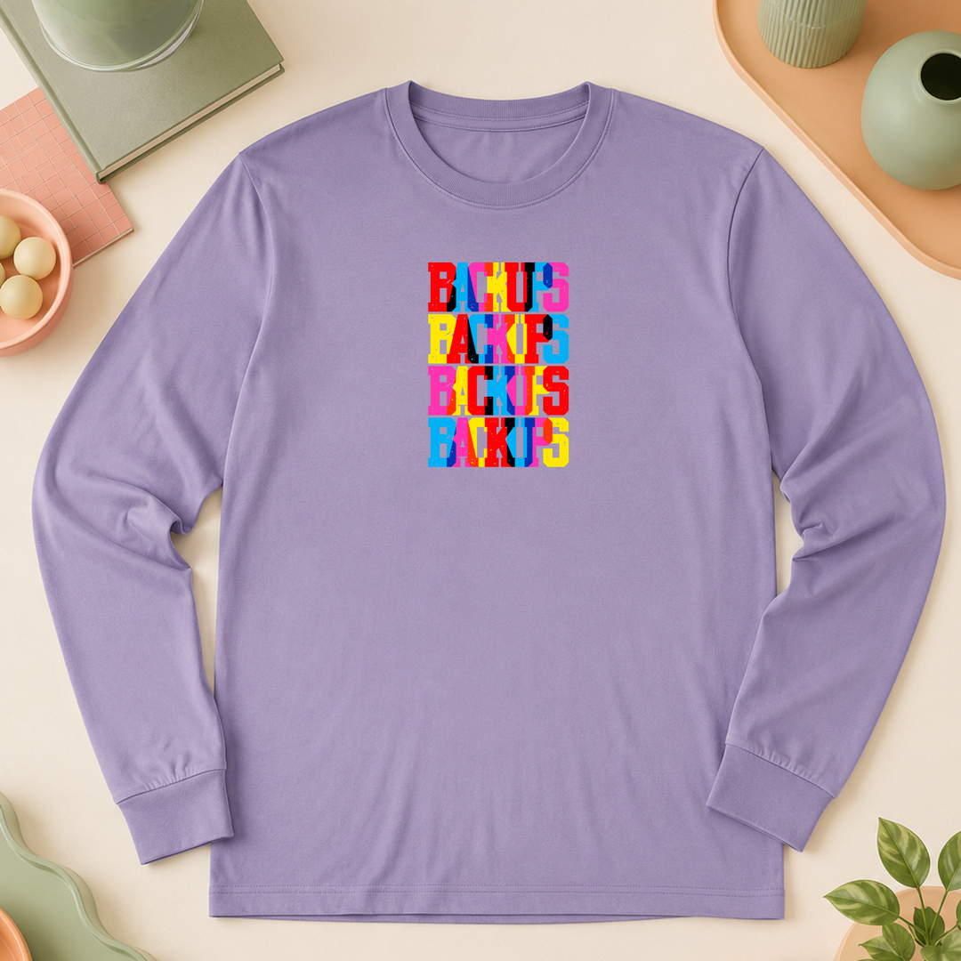 Backups | Long Sleeve Unisex Tee
