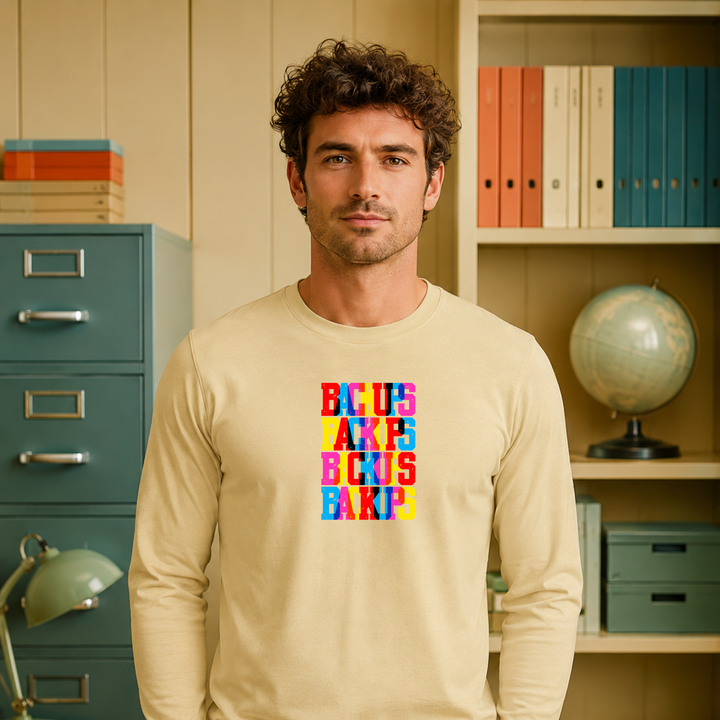 Backups | Long Sleeve Unisex Tee