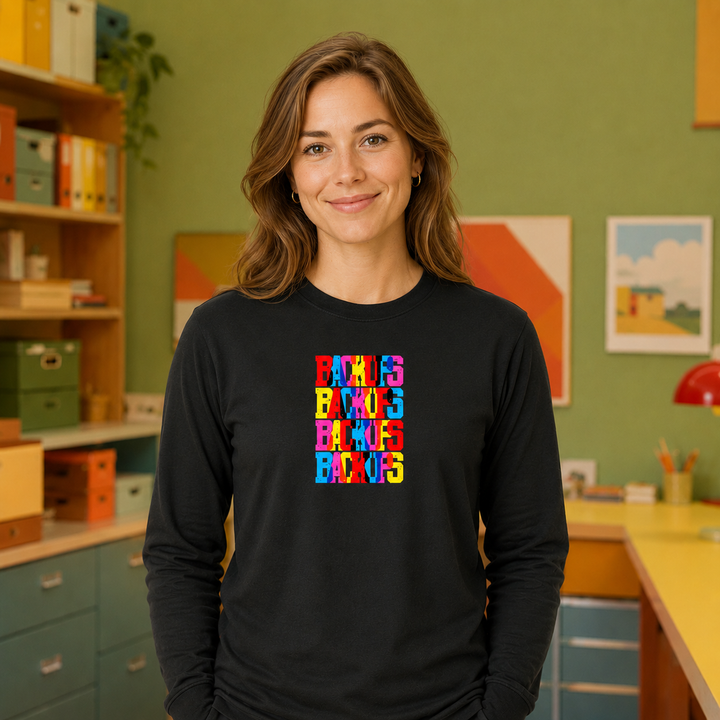 Backups | Long Sleeve Unisex Tee