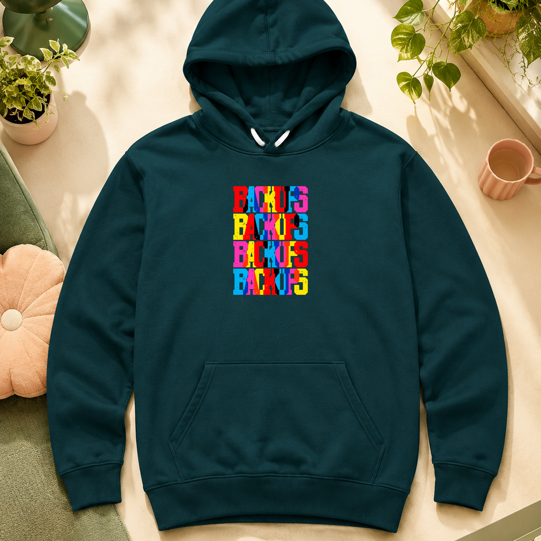 Backups | Unisex Sponge Fleece Pullover Hoodie