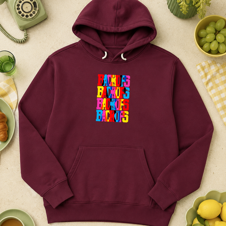 Backups | Unisex Sponge Fleece Pullover Hoodie