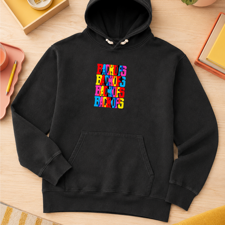 Backups | Unisex Sponge Fleece Pullover Hoodie