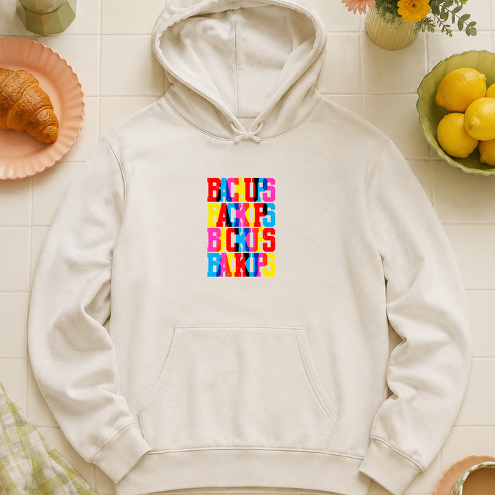 Backups | Unisex Sponge Fleece Pullover Hoodie
