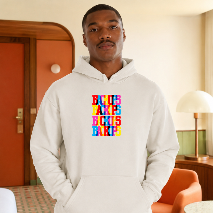 Backups | Unisex Sponge Fleece Pullover Hoodie