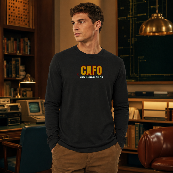 CAFO (Click Around &amp; Find Out | Long Sleeve Unisex Tee