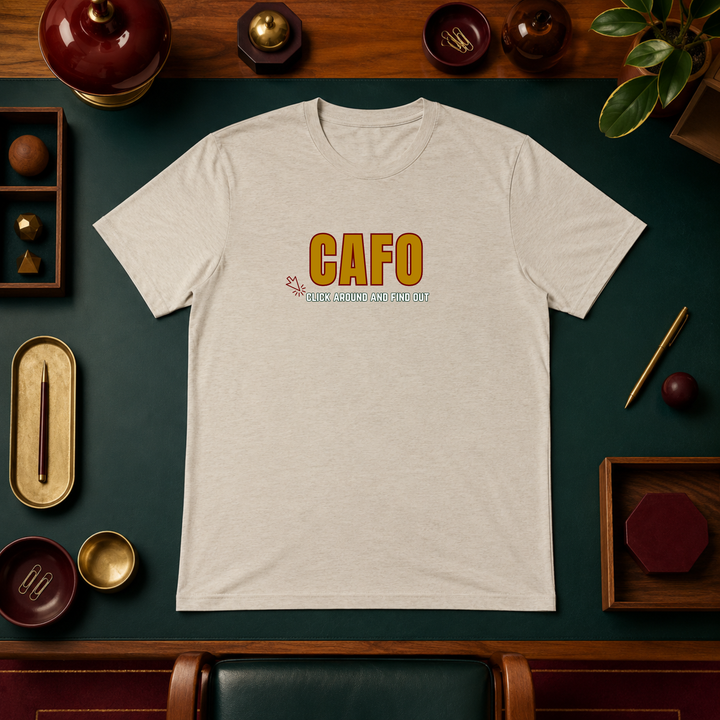 CAFO (Click Around &amp; Find Out) | Unisex Tee