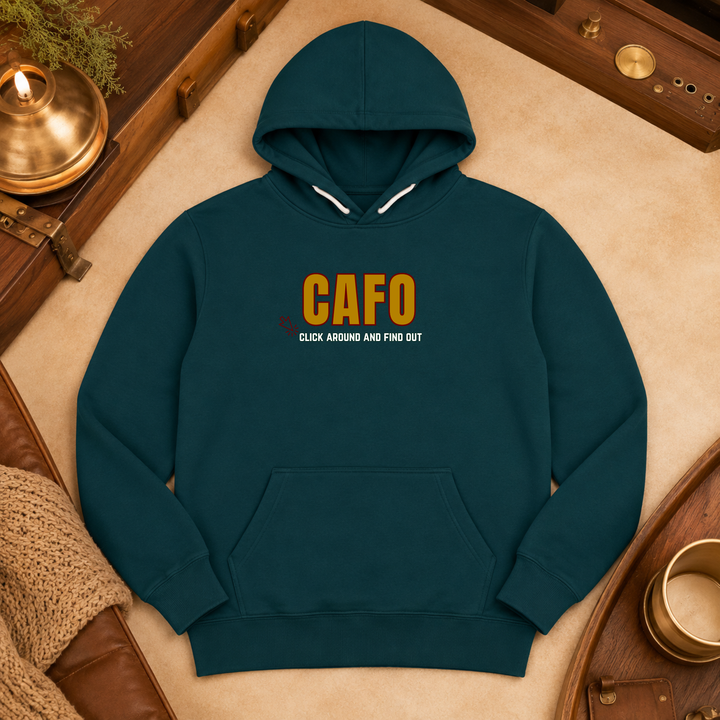 CAFO (Click Around &amp; Find Out | Unisex Sponge Fleece Pullover Hoodie