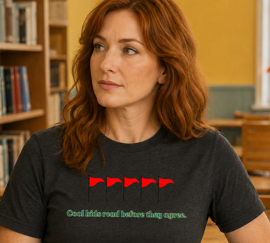 Cool Kids Read Before They Agree | Unisex Tee