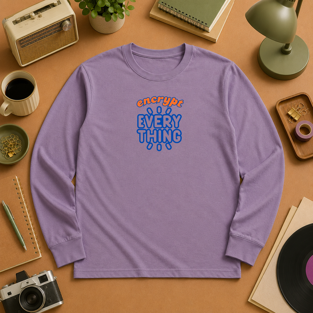 Encrypt Everything | Long Sleeve Unisex Tee