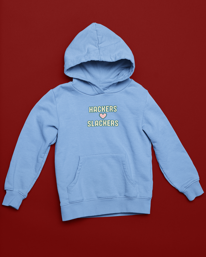 Hackers Love Slackers | Unisex Sponge Fleece Pullover Hoodie