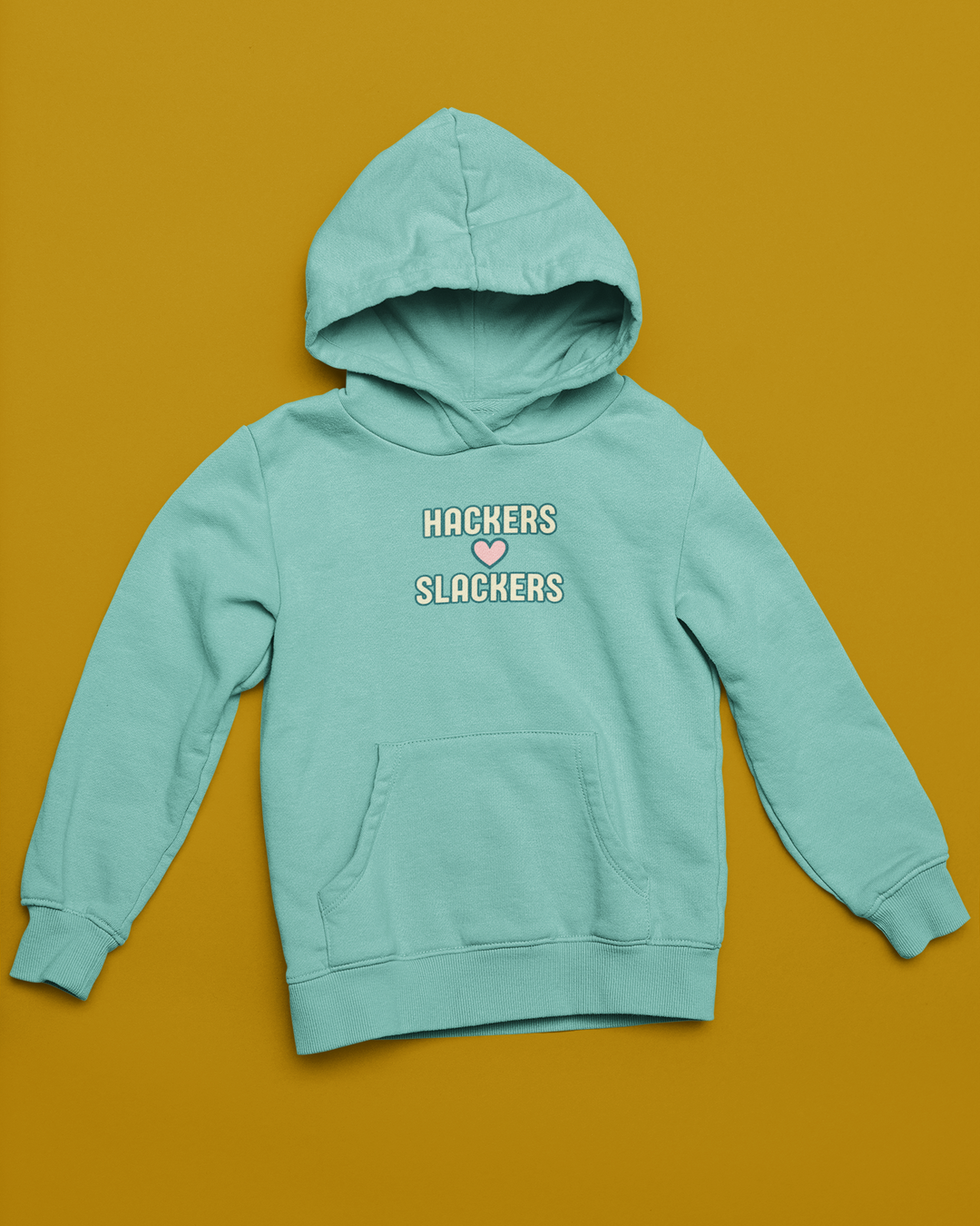 Hackers Love Slackers | Unisex Sponge Fleece Pullover Hoodie