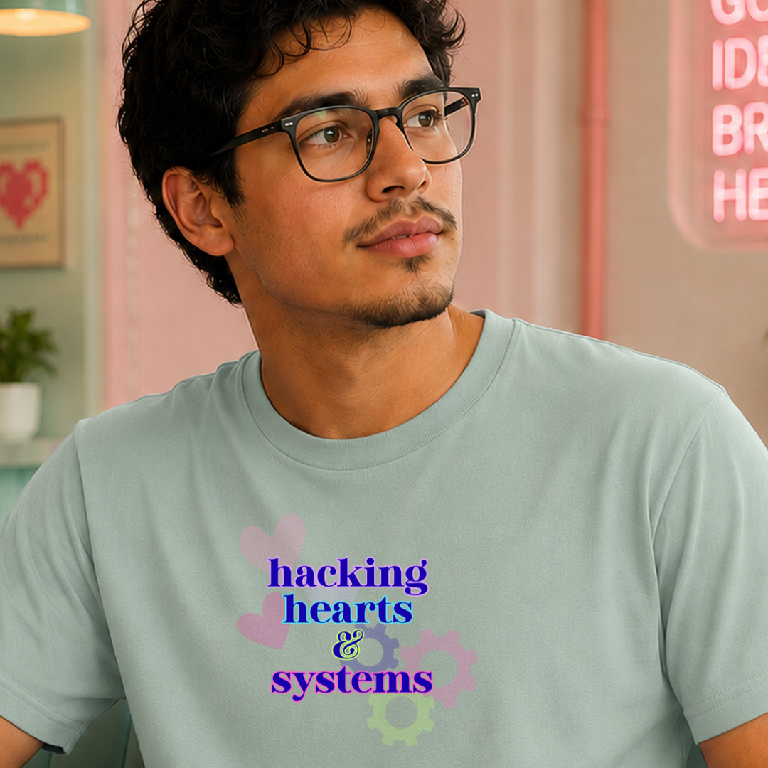 Hacking Hearts &amp; Systems | Unisex Tee