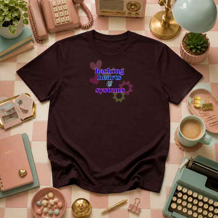 Hacking Hearts &amp; Systems | Unisex Tee