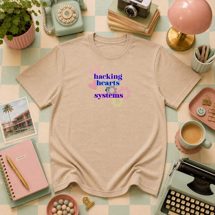 Hacking Hearts &amp; Systems | Unisex Tee