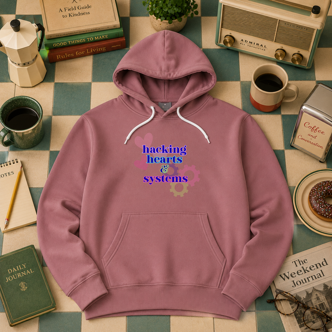 Hacking Hearts &amp; Systems | Unisex Sponge Fleece Pullover Hoodie