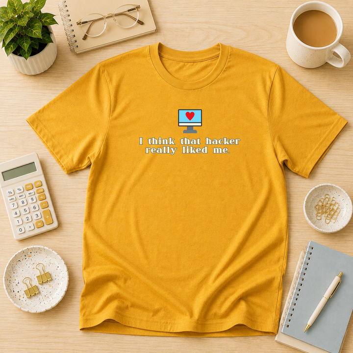 I Think That Hacker Really Liked Me | Unisex Tee