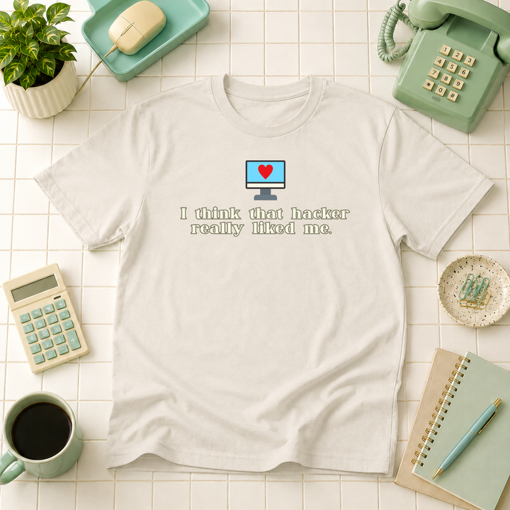 I Think That Hacker Really Liked Me | Unisex Tee